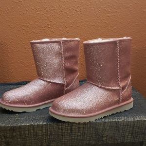 NEW Ugg Glitter Boot Big Kid 5/Women's 7